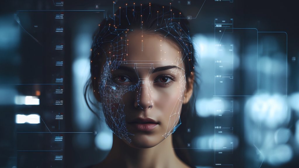 AI face recognition